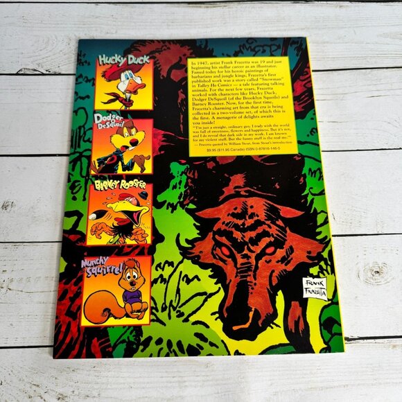 Small Wonders The Funny Animal Art of Frank Frazetta 1991 Comics Humor Cartoons - Picture 2 of 7